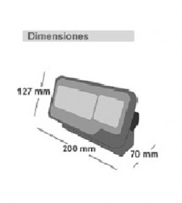 INDICADOR DE PESAJE IXKCSS CON PROTECCION IP67 INDUSTRIAL CENTER